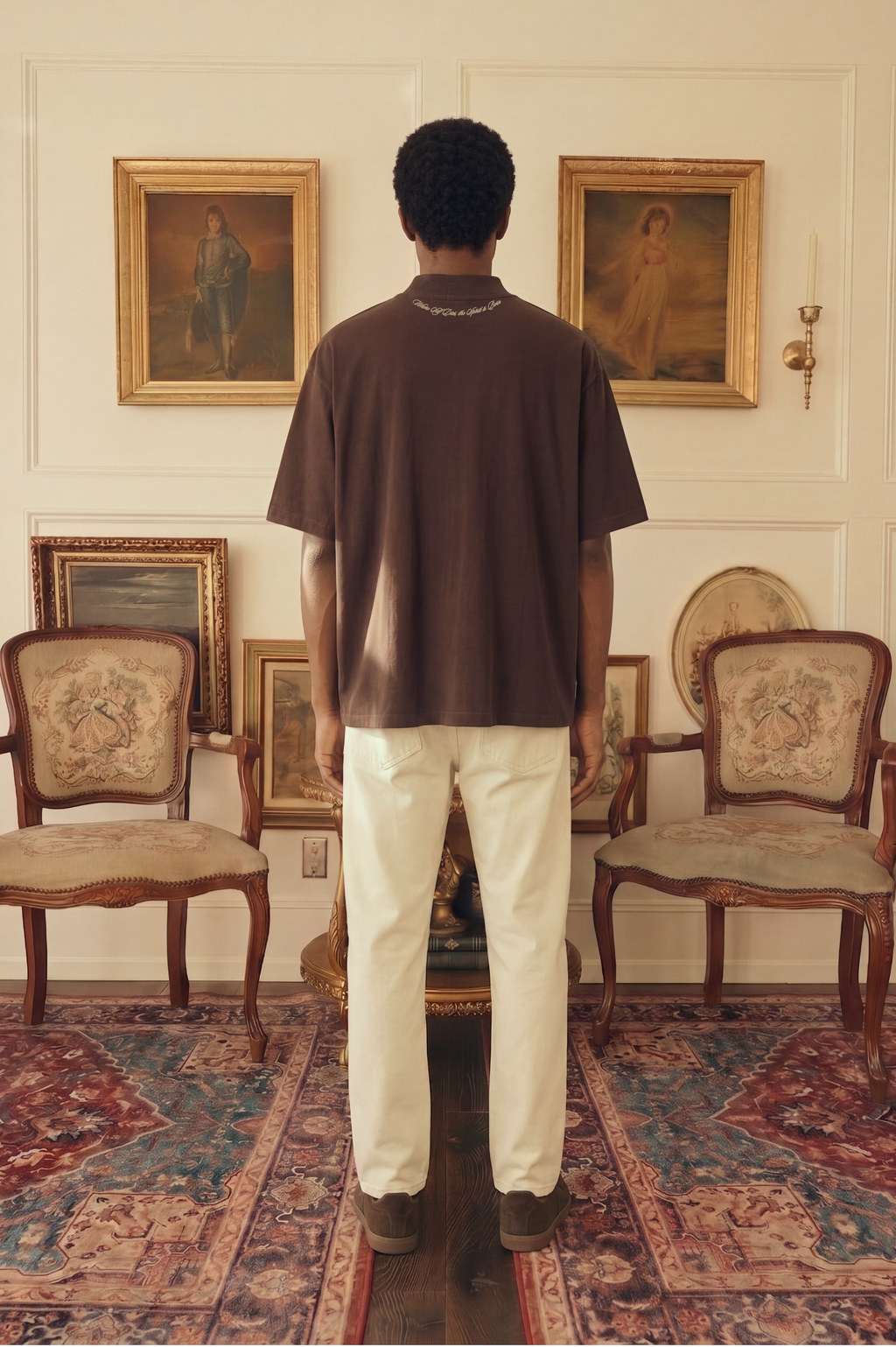 Mort à soi Mock Neck Tee