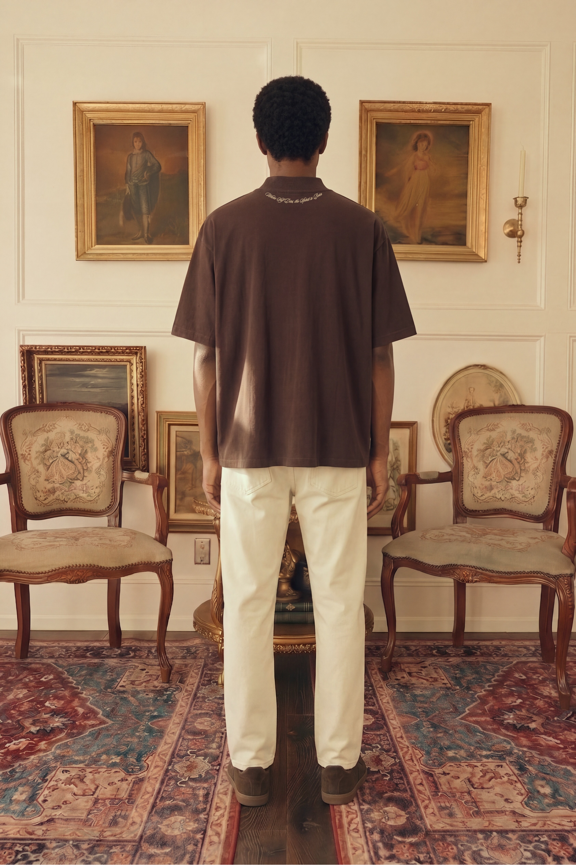 Mort à soi Mock Neck Tee