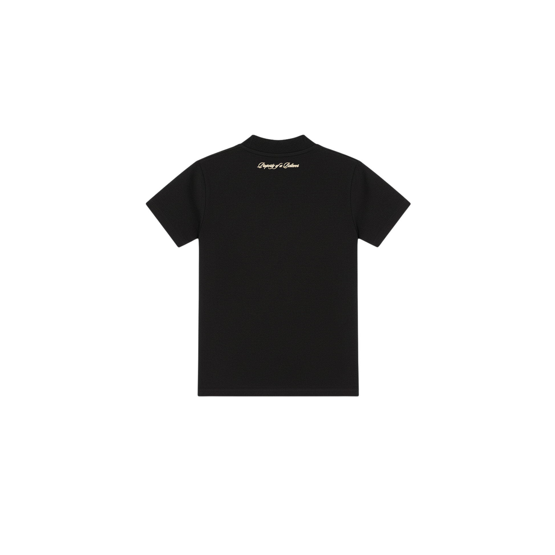 Womens Ribbed Mock Neck Tee